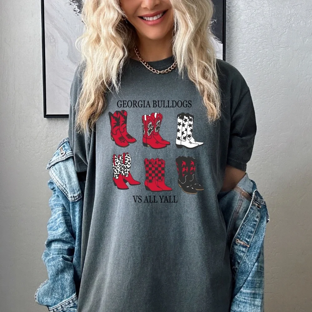 Georgia Bulldogs vs All Yall T-Shirt - Picture 2 of 4